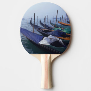 Raquette De Ping Pong Italie, Venise. Gondoles.