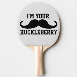 RAQUETTE DE PING PONG JE SUIS VOTRE PING PING PONG DE HUCKLEBERRY
