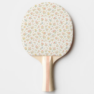 Raquette De Ping Pong Joli motif floral sans couture de petites fleurs n