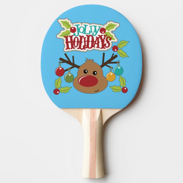 Raquette De Ping Pong Jolly Holidays (Devant)