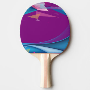 Raquette De Ping Pong Jouer en style avec des pagaies de ping aquarelle