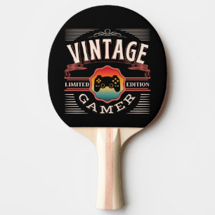 RAQUETTE DE PING PONG JOUEUR RÉTRO ÉDITION LIMITÉE