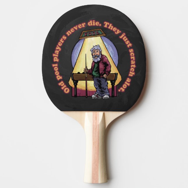Raquette De Ping Pong Joueurs de la vieille piscine (Devant)
