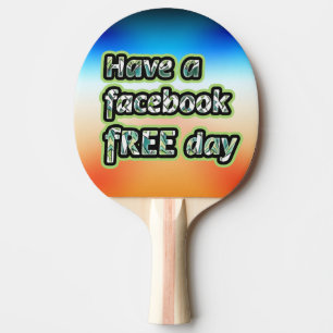 Raquette De Ping Pong Journée Facebook libre