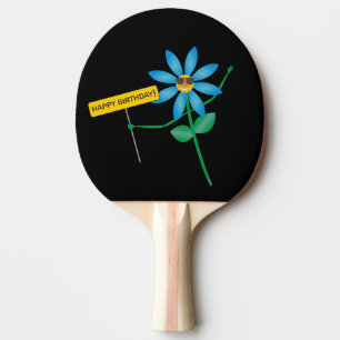 Raquette De Ping Pong joyeux anniversaire