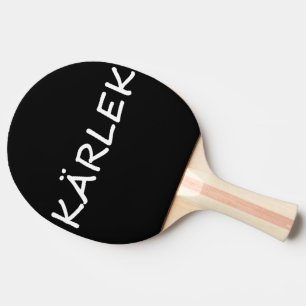 Raquette De Ping Pong Kärlek, amour suédois