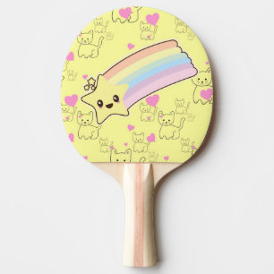 Raquette De Ping Pong Kawaii