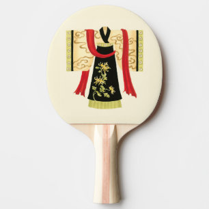 Raquette De Ping Pong Kimono japonais traditionnel avec l'impression