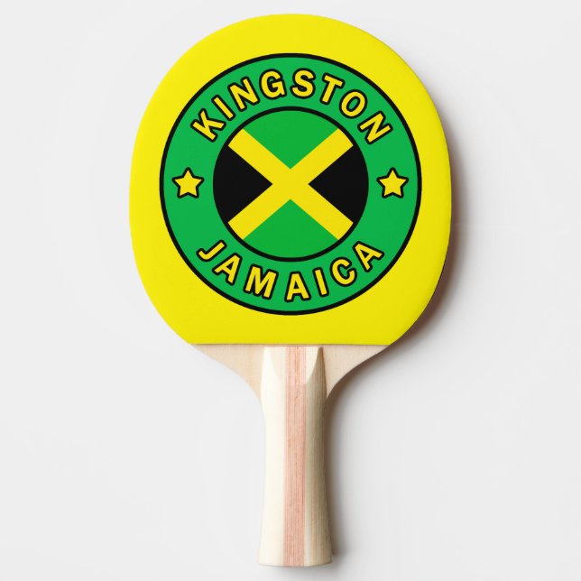 Raquette De Ping Pong Kingston Jamaïque (Devant)