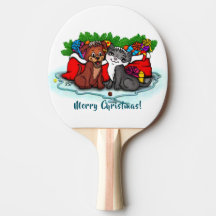 Kitty et chiot, Happy XMas