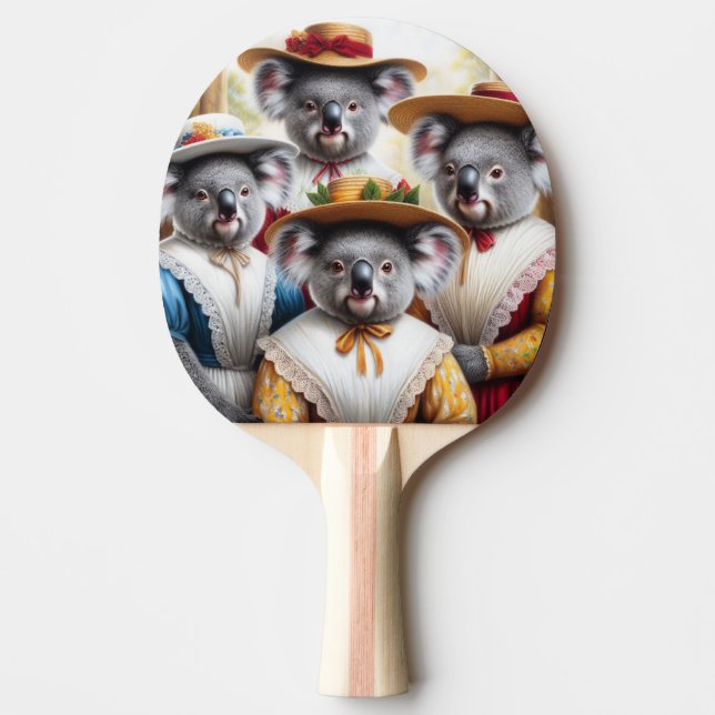Raquette De Ping Pong Koala Little Femmes (Devant)