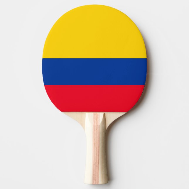 Raquette De Ping Pong La Colombie (Devant)