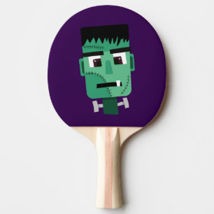 Raquette De Ping Pong La tête du monstre Frankenstein