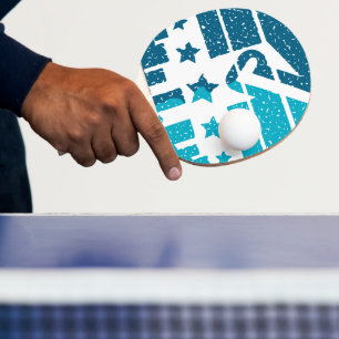 Raquette De Ping Pong Laissez Votre Empreinte