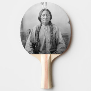 Raquette De Ping Pong Lakota Leader assis Bull Amérindien