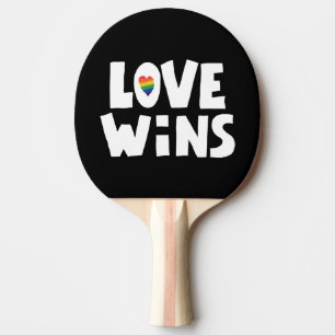 Raquette De Ping Pong L'amour gagne