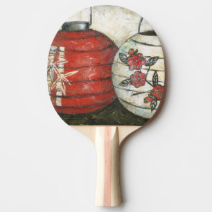 Raquette De Ping Pong Lanternes chinoises de nouvelle année avec