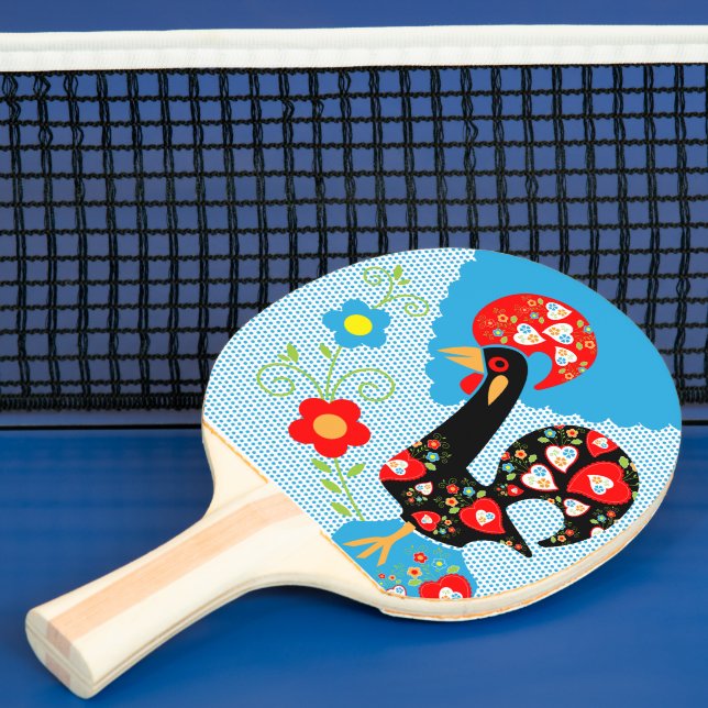 Raquette De Ping Pong Le coq portugais de Barcelos (Insitu)