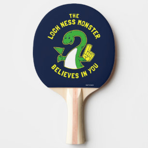 Raquette De Ping Pong Le Monstre Loch Ness Croit En Vous