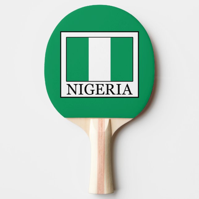 Raquette De Ping Pong Le Nigéria (Devant)