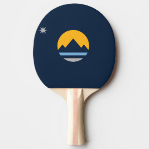 Raquette De Ping Pong Le nouveau drapeau de Reno, Nevada