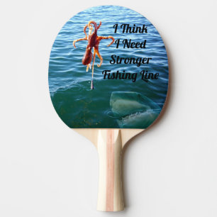 Raquette De Ping Pong Le Requin Veut Manger Une Putasse,