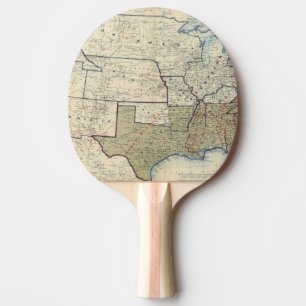 Raquette De Ping Pong Les Etats-Unis en juin 1864