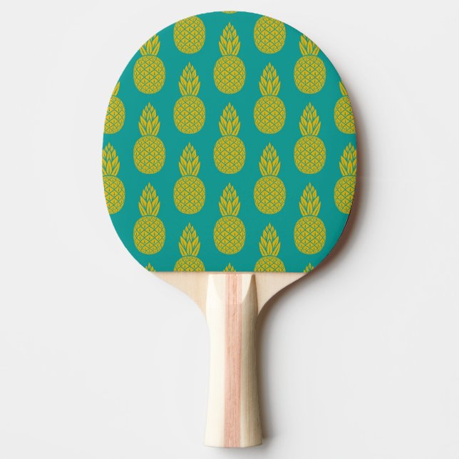 Raquette De Ping Pong Les fruits tropicaux de l'ananas (Devant)