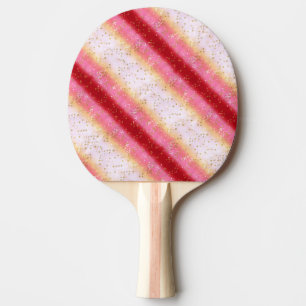 Raquette De Ping Pong Lever du soleil de Sakura rose tombant