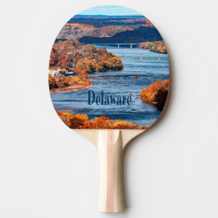 Raquette De Ping Pong Leviers d'automne du Delaware River
