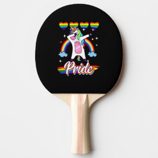 RAQUETTE DE PING PONG LGBT