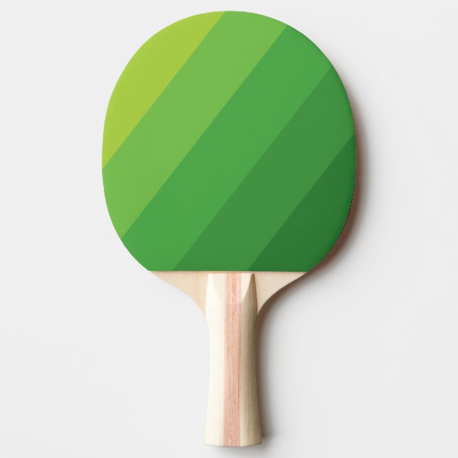 Raquette De Ping Pong Lily Pad Green Bold Stripes (Devant)