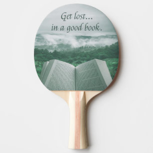 Raquette De Ping Pong Lire des livres, se perdre dans un bon livre