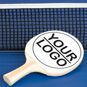 Raquette De Ping Pong Logo de la société Raquette de tennis de table