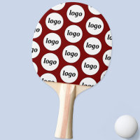 Logo Motif d'entreprise Promotion Bourgogne Rouge