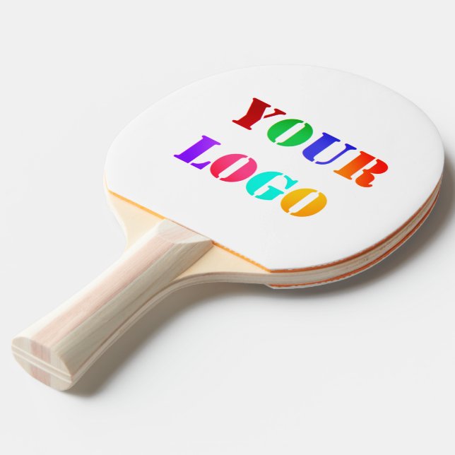 Raquette De Ping Pong Logo Personnalisé Professionnel Promo Ping Pong Pa (Devant Angle)