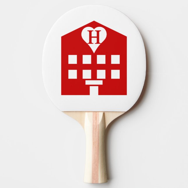 Raquette De Ping Pong Love Hotel Japanese Emoji (Devant)