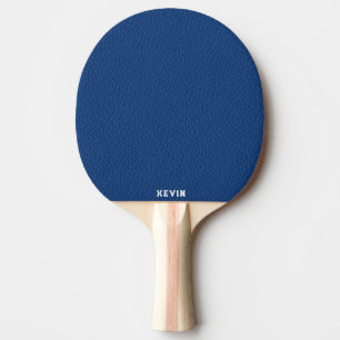 Raquette De Ping Pong Luxe Blue Faux cuir noir Monogramme