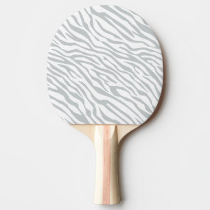 Raquette De Ping Pong Magic Zebra Stripes Click to Customize Grey Color