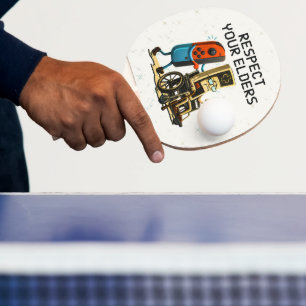 Raquette De Ping Pong Manette de jeu rétro drôle de contrôle de jeu Resp