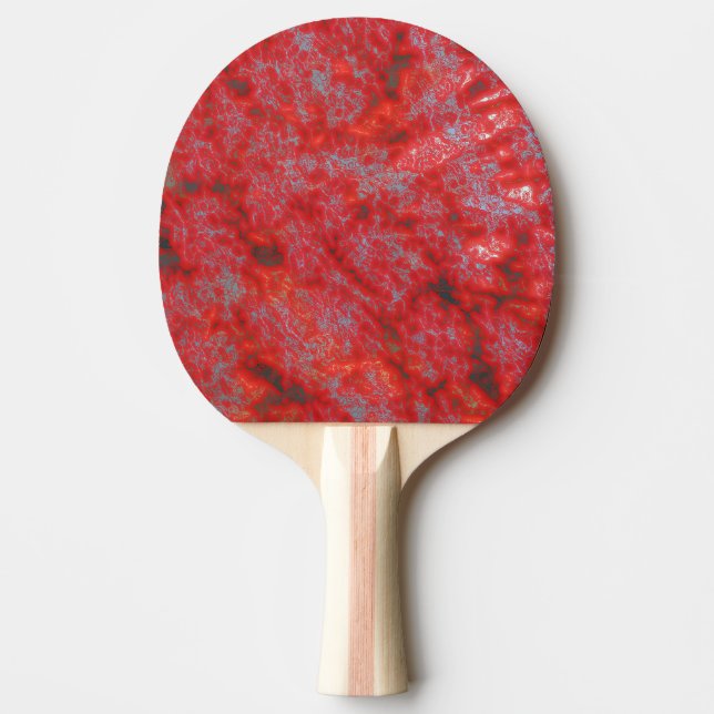 Raquette De Ping Pong Marbre rouge Faux (Devant)