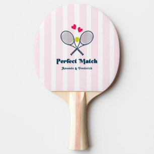 Raquette De Ping Pong Mariage de Tennis Préparé Parfaitement