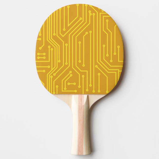 Raquette De Ping Pong Matériel informatique abstrait (Devant)