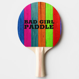 RAQUETTE DE PING PONG MAUVAISE FILLE