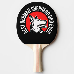 Raquette De Ping Pong Meilleur berger allemand papa jamais