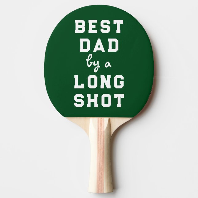 Raquette De Ping Pong Meilleur cadeau de Fête des pères papa (Devant)