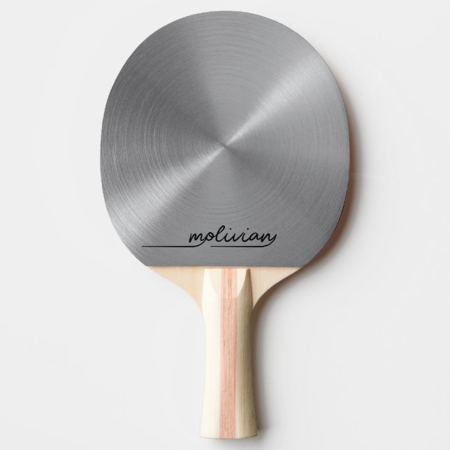 Raquette De Ping Pong Meilleures raquettes Argent (Devant)