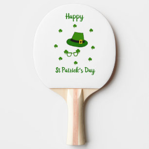 Raquette De Ping Pong Mini Mignonne Bonne St Patrick Joyeuse Journée