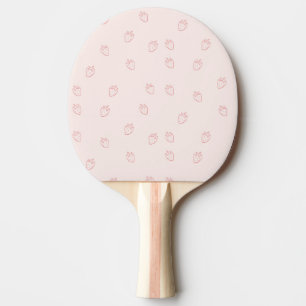 Raquette De Ping Pong Minimalisme de la Fraise