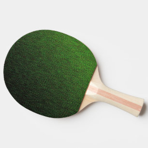 Raquette De Ping Pong Miroitement de vert forêt